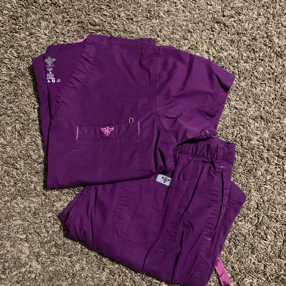 Med couture scrub set